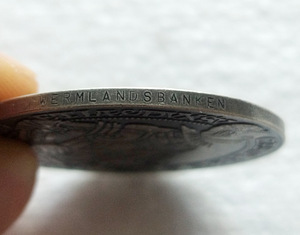 Hõbemedal Carlstad 1584-1984 (4 foto / 9)