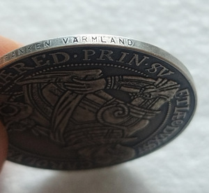Hõbemedal Carlstad 1584-1984 (5 foto / 9)