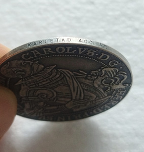 Hõbemedal Carlstad 1584-1984 (8 foto / 9)