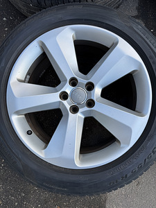 19" оригинальные диски Audi Q5 5x112 + летние шины 235/55/19 (2 фото из 10)