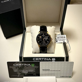 Certina DS First Хронограф Лунная Фаза C030.250.36.056