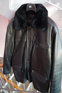 Мужская кожаная куртка XXL/XXXL натуральная кожа (7 фото из 7)