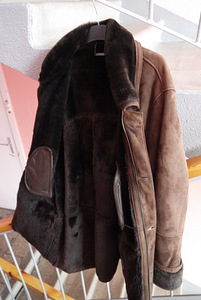 XXL / 3XL lambanahkne mantel kõrgele, suurele mehele (1 foto / 9)