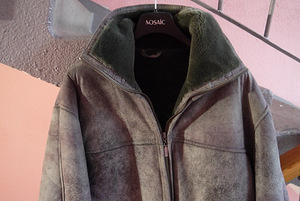 XXL / 3XL дублёнка на высокого, плотного мужчину (3 фото из 8)
