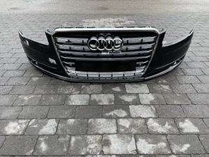 ПРОДАЕТСЯ Б/У ОРИГИНАЛЬНЫЙ ПЕРЕДНИЙ БАМПЕР AUDI A8 D4 (1 фото из 9)