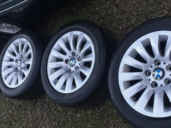 5x120 BMW orig veljed 205/55R16 HANKOOK naastrehvid 6mm