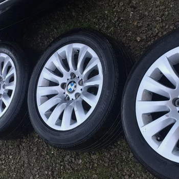 5x120 оригинальные диски BMW 205/55R16 шипованные шины HANKO