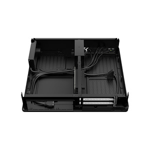 Arvutikorpus Fractal Design Node 202 Black ITX SFX SFF PC (4 foto / 6)