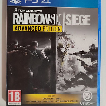 PS4 Rainbow Six siege Advanced Edition