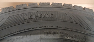 Uued talverehvid Dunlop 185/70R14 (5 foto / 6)