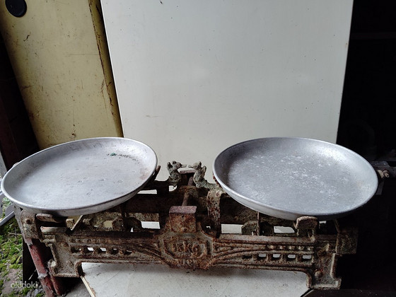 Retro kaalud 10 kg ja 15 kg