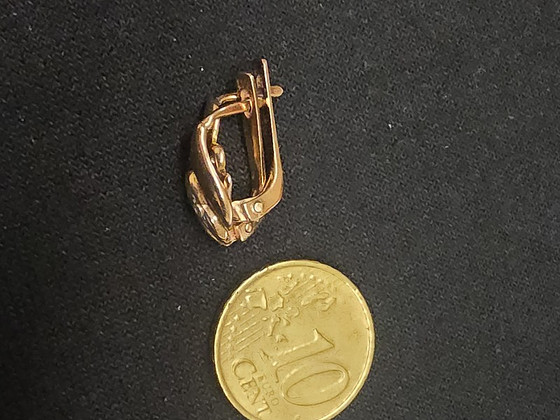 Kuld kõrvarõngad 585 proov (№L1377)