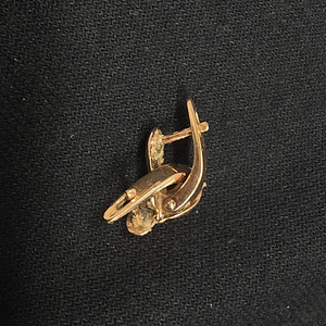 Kuld kõrvarõngad 585 proov (№L1378) (4 foto / 5)