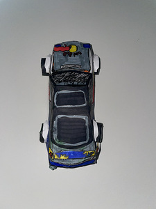 Nissan 180 sx из бумаги.Ручная работа (3 фото из 6)