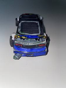 Nissan 180 sx из бумаги.Ручная работа (5 фото из 6)