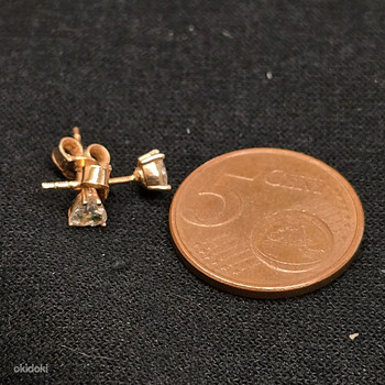 Золотые серьги 583 проба (№L1382)