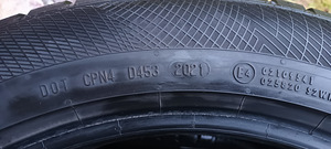 Lamellrehvid Continental M+S 255/50 R20 (6 foto / 8)