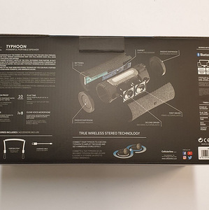 Bluetooth колонка Typhoon Boom-L2 + коробка (2 фото из 6)