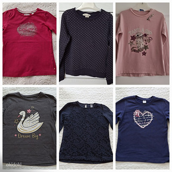 Riided s.122-128 H&M, Name'it korralikud