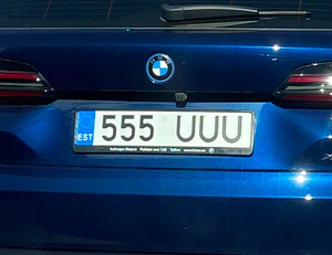 Auto reg number numbrimärk autonumber registreerimismärk nr (1 foto / 2)