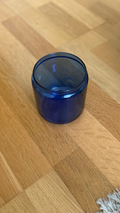 Sinine klaaskauss (2 foto / 4)