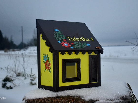 Puidust käsitöö postkast