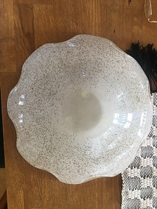 Tarbeklaas hand made kollane vaagen Alla täppidega (2 foto / 5)