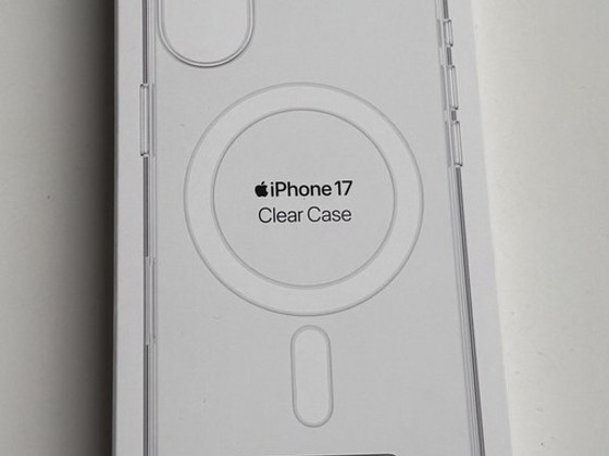 Apple iPhone 17 Clear Case with Magsafe