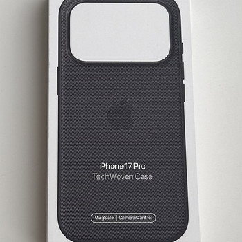 Apple iPhone 17 Pro TechWoven Case with MagSafe , Black