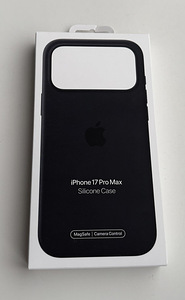 Apple iPhone 17 Pro Max Silicone Case with Magsafe , Black (1 фото из 2)