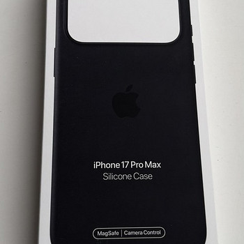 Apple iPhone 17 Pro Max Silicone Case with Magsafe , Black