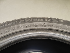 Резина 4tk. Hankook 245/45/18 T100 (2 фото из 4)