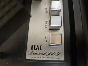 ELAC Miracord 750 II turntable (5 foto / 5)