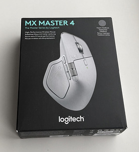 Logitech MX Master 4 Wireless Mouse , Pale Grey (1 foto / 5)