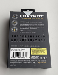 Sig Sauer FOXTROT2R 700 Lumens Tactical White Light (2 foto / 5)