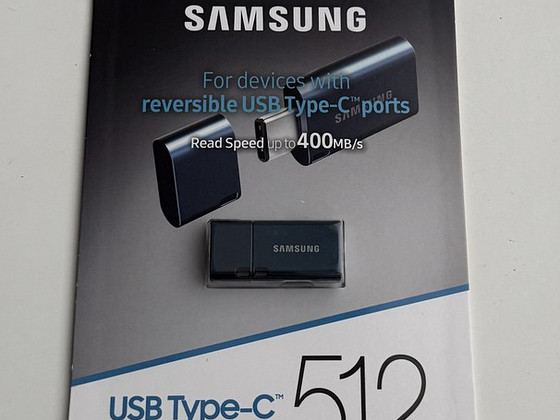 Samsung 512 GB Type-C USB Flash Drive , Blue