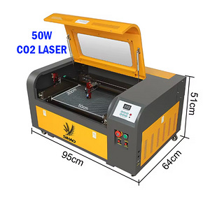 CO2 CNC-лазерный резак/гравировщик 50W 60W 80W 100W (2 фото из 10)