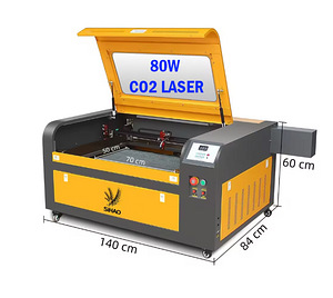 CO2 CNC-лазерный резак/гравировщик 50W 60W 80W 100W (4 фото из 10)