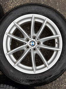 18" оригинальные диски BMW стиль 618 + 225/60/18 m+s (x3 и x4) (1 фото из 9)