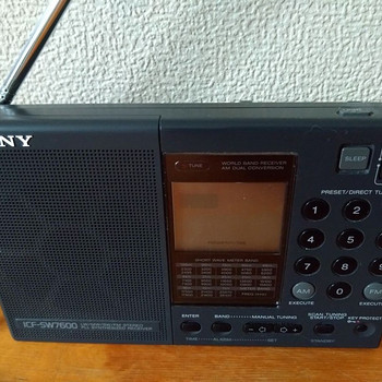 SONY ICF SW7600 РАДИО