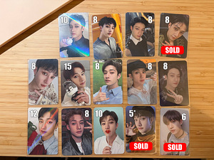 Stray Kids Bang Chan POBs and photocards (1 foto / 2)