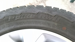 Диски 18" Kia (Hyundai) с зимней резиной Hankook Ipike Rw11 (2 фото из 9)
