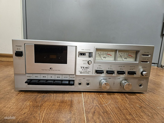 TEAC A-300 Stereo Cassette Deck 3Head