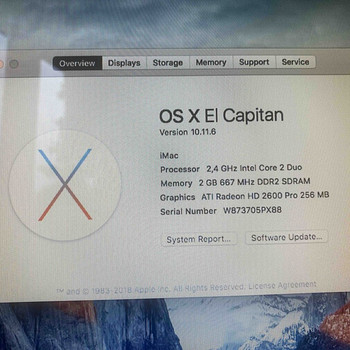 Компьютер Apple Imac