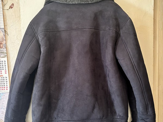 Soe lambanahast poolmantel, suurus M–L