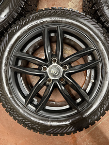 16" GH Edition диски 5x112 + шипованные шины 205/55/16 (4 фото из 10)