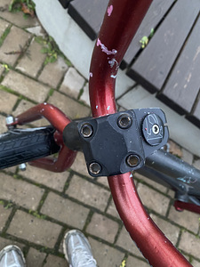 BMX trikiratas varuosadeks. (2 foto / 10)
