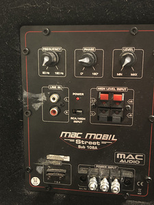 Сабвуфер Mac Audio Mobil Street Sub 108 A (2 фото из 2)
