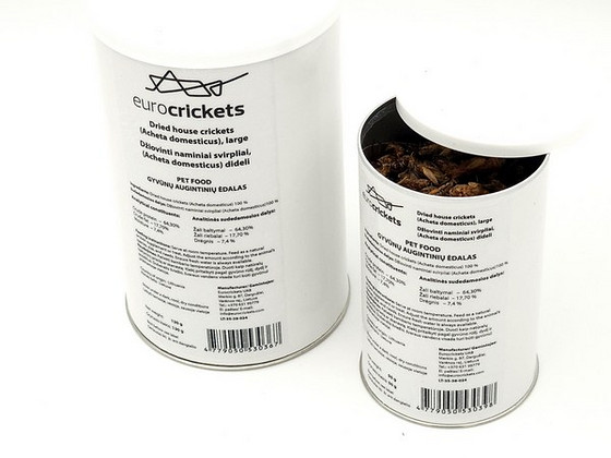 Сушёные кормовые сверчки – Acheta domesticus
