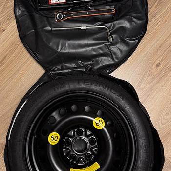 Комплект запасного колеса- Spare wheel kit- Honda Civic varu